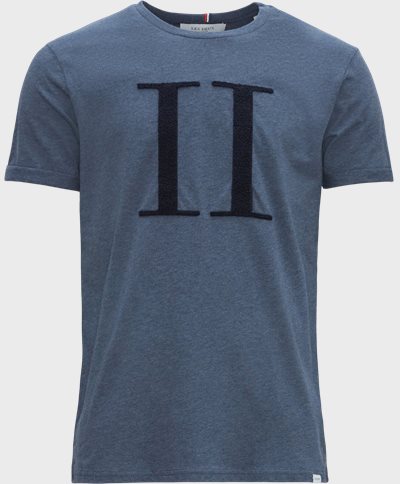 Les Deux T-shirts ENCORE BOUCLE T-SHIRT LDM101110 Blå